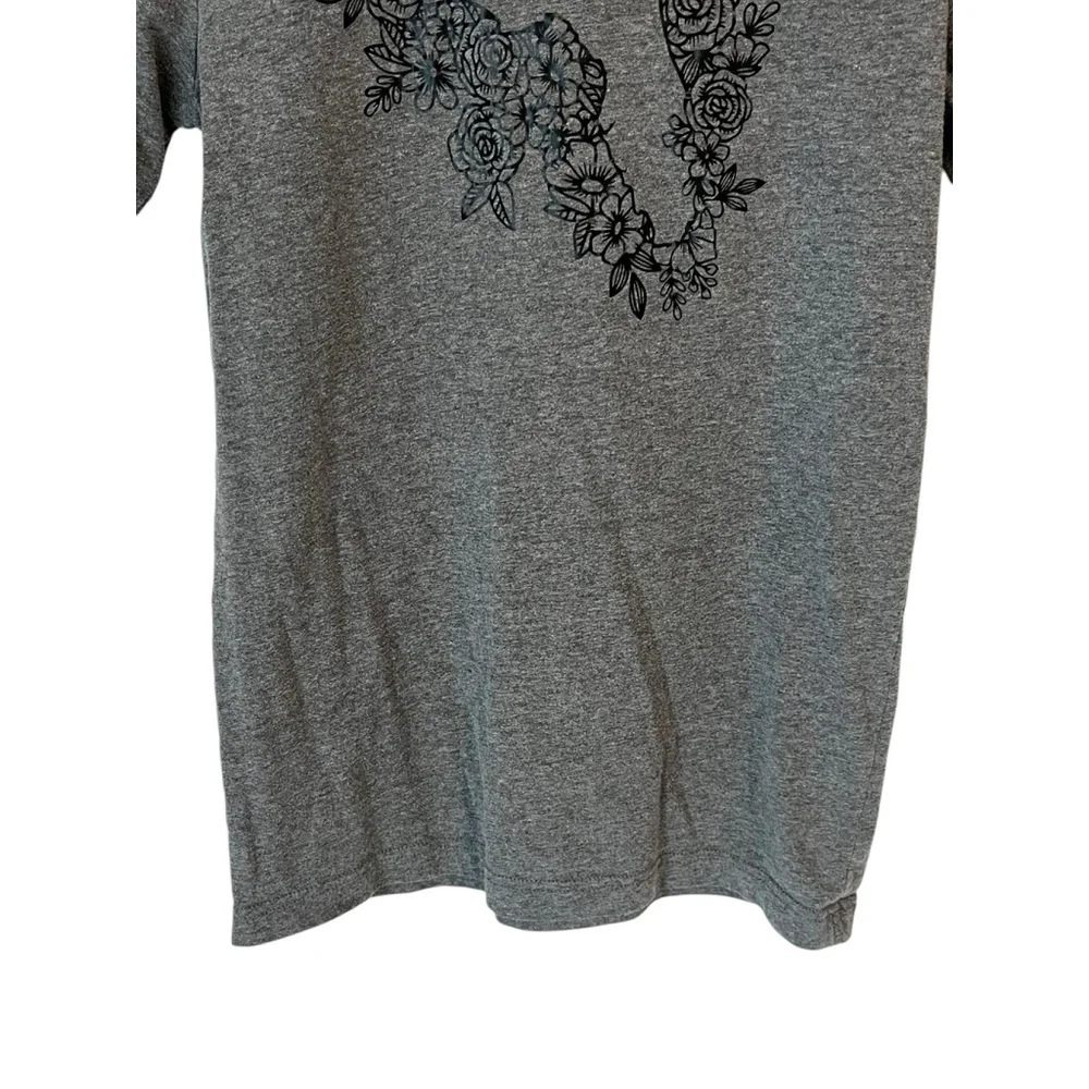 Florida Graphic Tee Shirt Womens Souvenir T-Shirt Gray - Picture 4 of 7